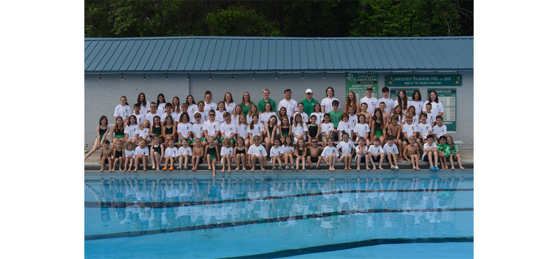 2025 Annehurst Piranhas Swim Team
